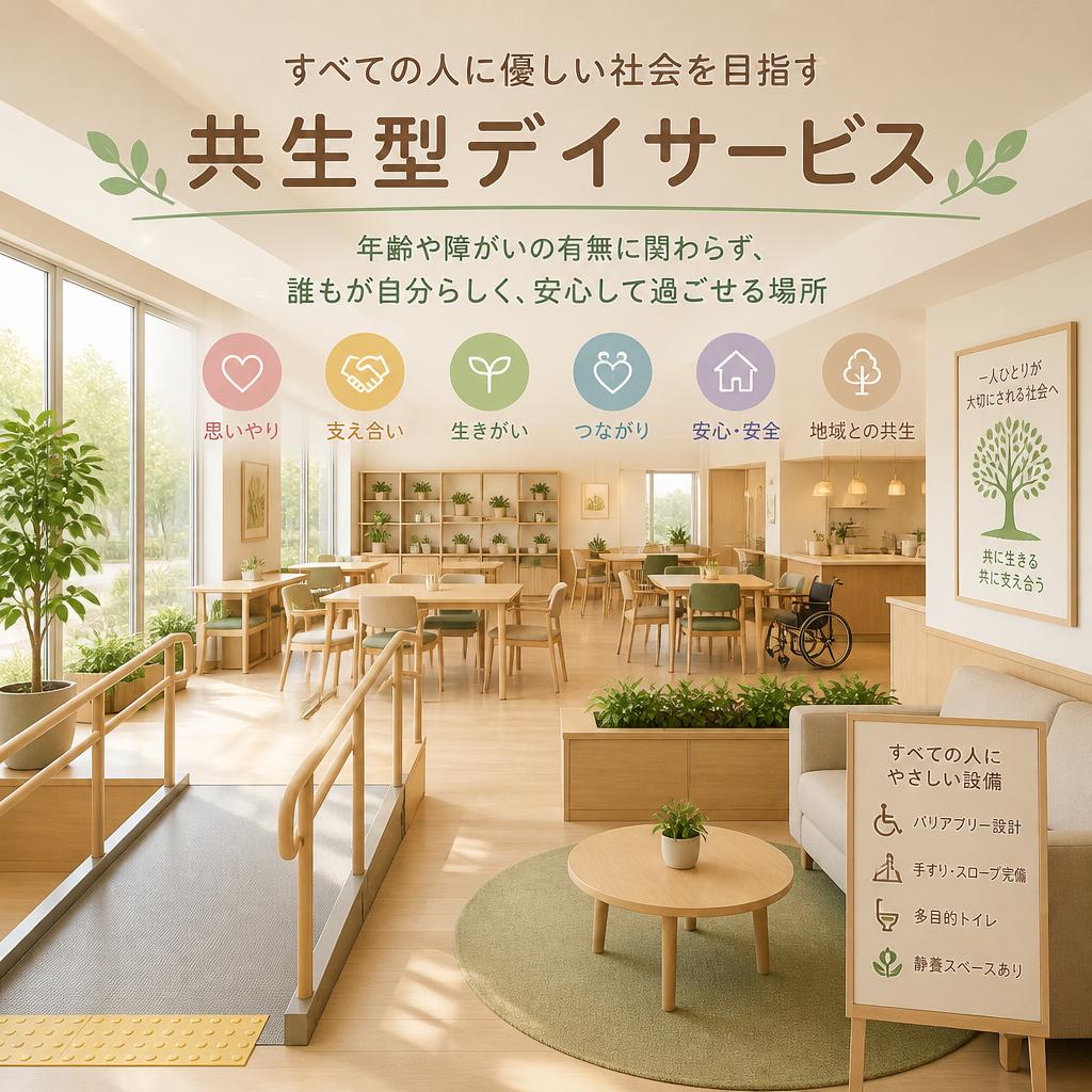 すべての人に優しい社会を目指す共生型デイサービス